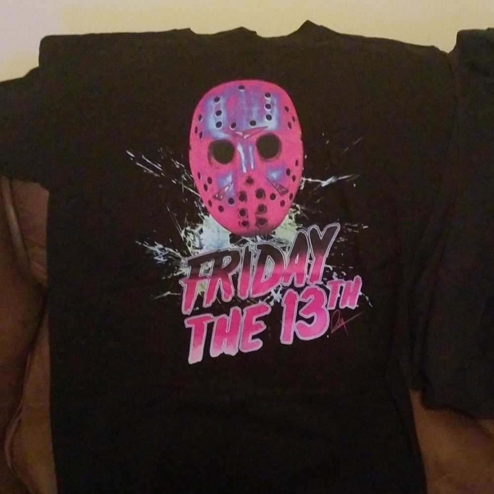 Friday The 13th Jason Mask Short Sleeve Shirt